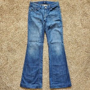 Citizens of Humanity Faye Stretch Low Waist Flare Full Leg Womens Jeans Size 24